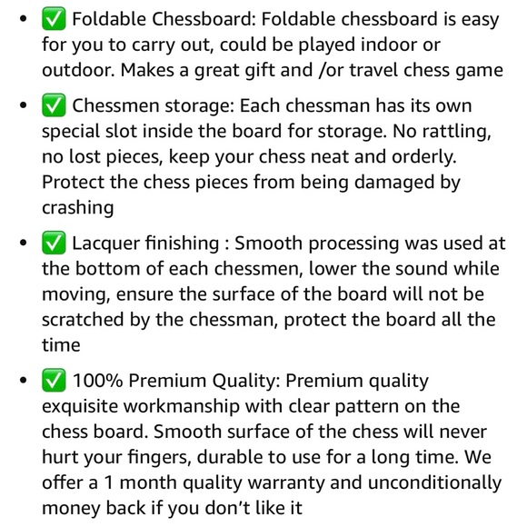 NWOT Pytho Chess Board - Picture 10 of 12